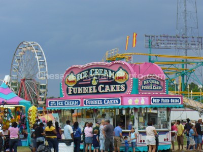 Ice Cream and Funnel Cakes Stand - Chesapeake Jubilee 2008