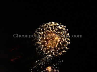 Chesapeake Jubilee Fireworks 2008
