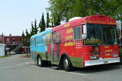 Hampton Public Library Bookmobile at Phoebus Branch
