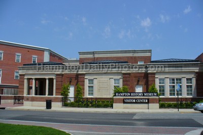 Hampton History Museum Building in Downtown Hampton, Virginia