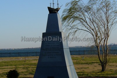 Hampton Monument - Side View