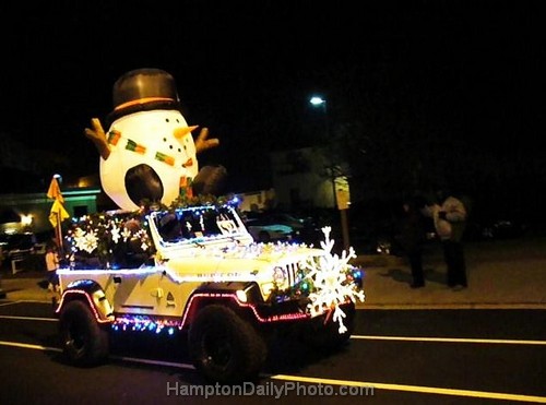 Frosty the Snowman Jeep
