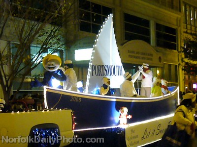 City of Portsmouth Float - Norfolk Grand Illumination Parade