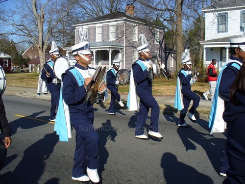 Lakeland High School Band at Downtown Suffolk Holiday Parade