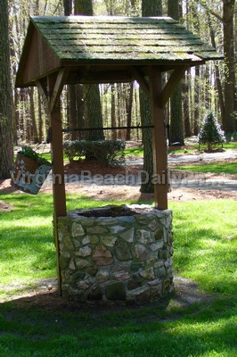 Planter Well inside of Fragrance Garden at Red Wing Park