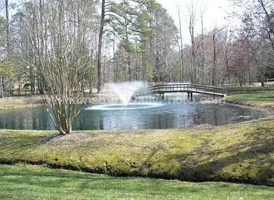 Fountain and Bridge at Season's ...