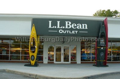 Outlet Store on View Outside Of The L L Bean Outlet Store At The Williamsburg Prime